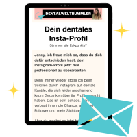 3-Schritt-Anleitung Instagram Zahnmedizin